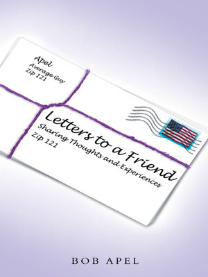 cover image of Letters to a Friend